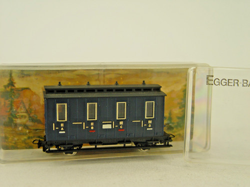 Abteilwagen blau schmalspur - abteilwagen,