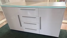 sideboard weiß hochglanz