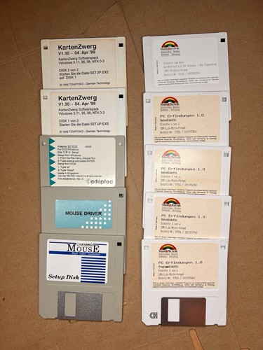 Retro floppy disk - lot, /