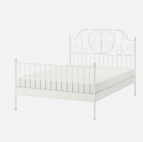 Ikea metallbett leirvik inkl - ikea,