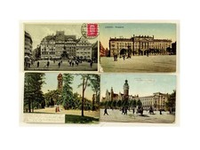 LEIPZIG 4 ALTE ANSICHTSKARTEN