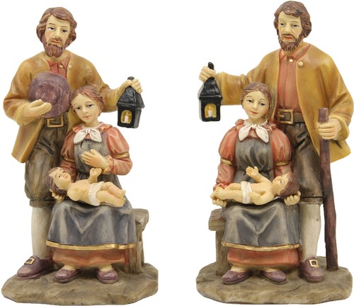 Krippenfiguren heilige familie - krippenfiguren,