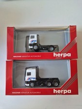 2x Herpa LKW Zugmaschine H0