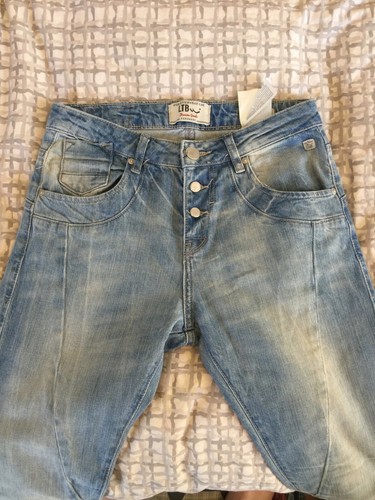 Ltb distressed denim baggie - distressed,