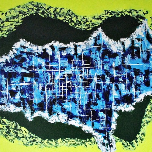 Acrylbild leinwand abstrakt - acrylbild,,