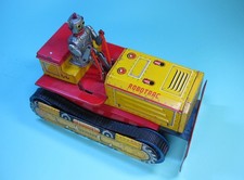 RARE LINEMAR ROBOTRAC ROBOT ON BULLDOZER ROBOTER AUF RAUPE MADE BY IN JAPAN  60s