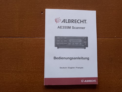 Albrecht ae355m scanner - +++,