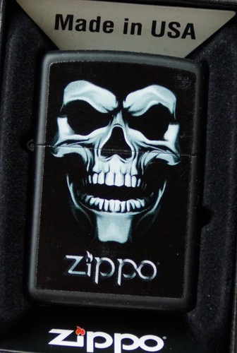 Zippo feuerzeug skull - zippo, "skull