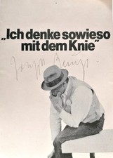 joseph beuys handsignierte