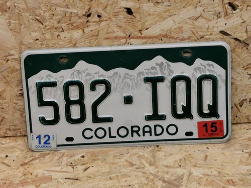 Nummernschild usa colorado - nummernschild,