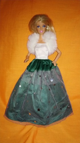 Barbie kleid weihnachtskleid - barbie,
