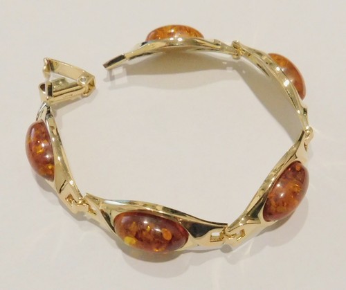 Vintage armband mit - mit, berstein