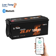 LiTime 24V 100Ah LiFePO4 Akku