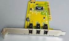 PCI FireWire IEEE 1394 Karte – 3x extern, 1x intern – getestet, funktionsfähig