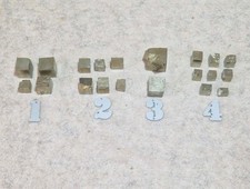 Pyrit - Würfel  zusammen