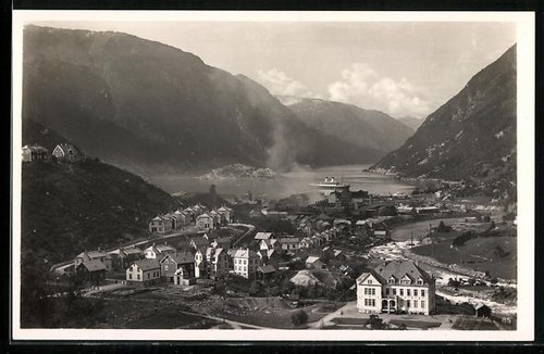 Odda gesamtansicht aus der - aus,