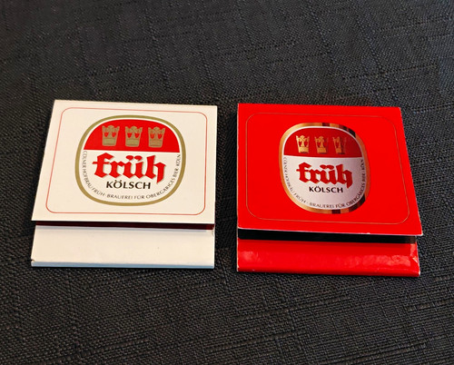 Streichholzheftchen früh - streichholzheftchen,,