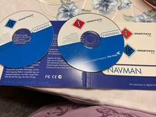 Tele Atlas 2x CD Navman Smartpath City + Trip, gebr.