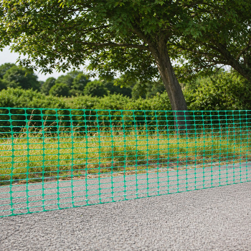 Schutznetz bauzaun 30x1m - schutznetz, grün