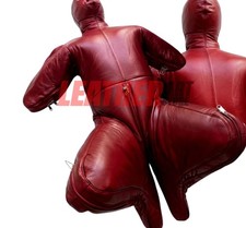 Red Leather Full Body Bondage