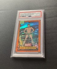 TOPPS MARVEL PSA THE SUB-MARINER /25 Orange limitierte Karte Sammlung Disney