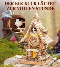 ROKR 3D Holzuhr Kuckucksuhr