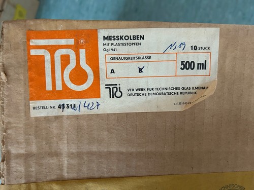 Stück tgi meßkolben 500 - stück,