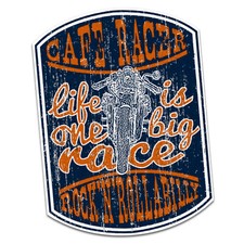 Retro Vintage Aufkleber Old