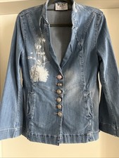 elisa cavaletti Jeans Jacke Ausgefallen 