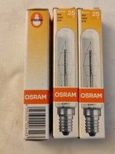 E14  Osram 25 W mit E14 Fassung, unbenutzt  3 Stück