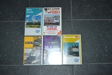 5x VHS Video Sammlung Eisenbahn,Züge Stars der Schiene, Märklin