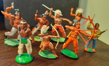 DDR - Indianer - Massekunststofffiguren- von Lisanto, Blechschmidt, Hopf