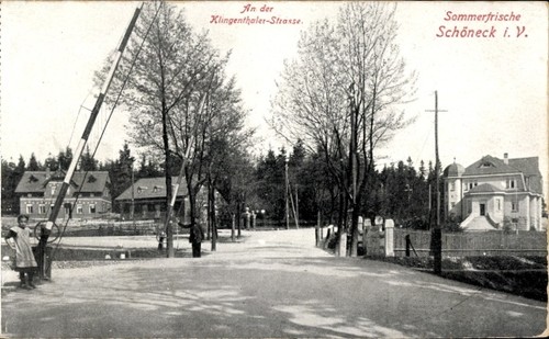 Schöneck vogtland an der - ak,