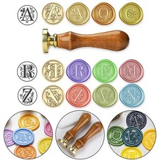 Initialen Wachs Siegelstempel