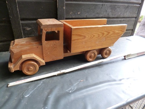Holzauto holz lkw - holzauto,