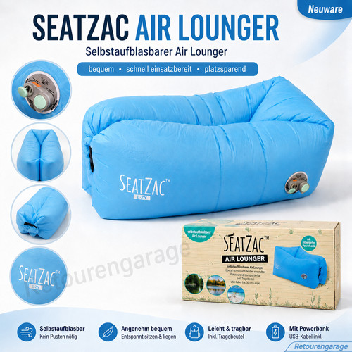 Seatzac air lounger - seatzac,