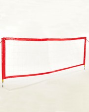 Fußballtennis S für Rasenplatz 3 m breit und Transporttasche Tennisset Fußball