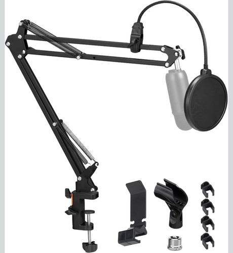 Microphone boom arm - microphone,