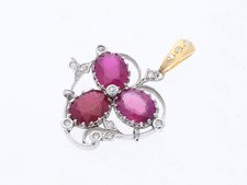 Antik Anhänger Diamanten