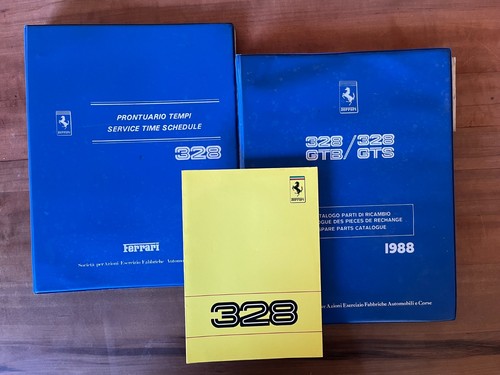 Ferrari 328 ersatzteilkatalog - ferrari,
