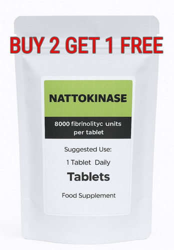 Nattokinase 8000fu tabletten - nattokinase,
