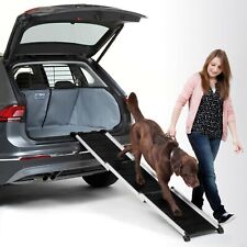 Kleinmetall DogWalk3 XL 14000875 ALU Hunderampe Aluminium Teleskop für SUV´s