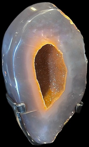 Amethyst stone banded agate - stone,