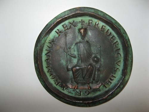 Bronzesiegel friedrich - friedrich, i