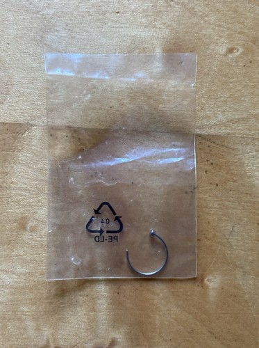 Ring mm nasenpiercing - 10,