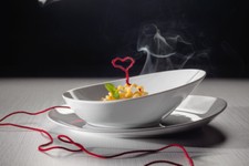 6 x Salatschale 26 cm schräg Schale Pastateller Pastaschale Seltmann Weiden 