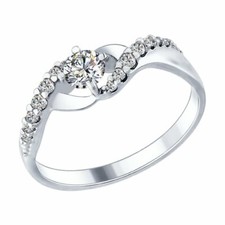Ring silver ring finger ring