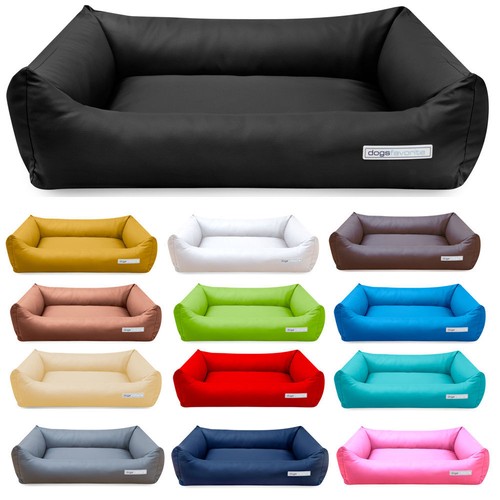 Hundebett aus kunstleder - hundebett,