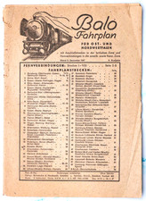 Reichsbahn - Kursbuch -