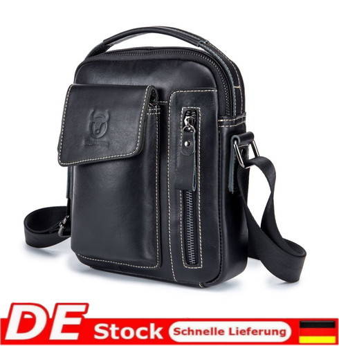 Herren brusttasche echt leder - echt,